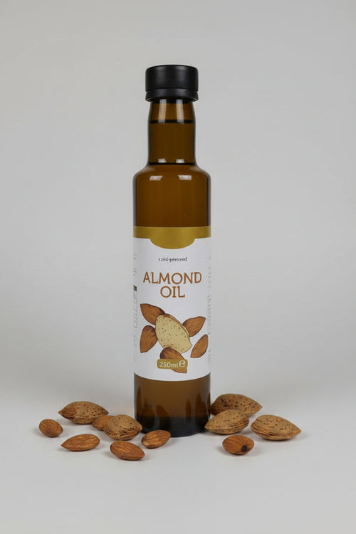 Cold-Pressed Raw Almond Oil – Natural, Vegan, 250ml