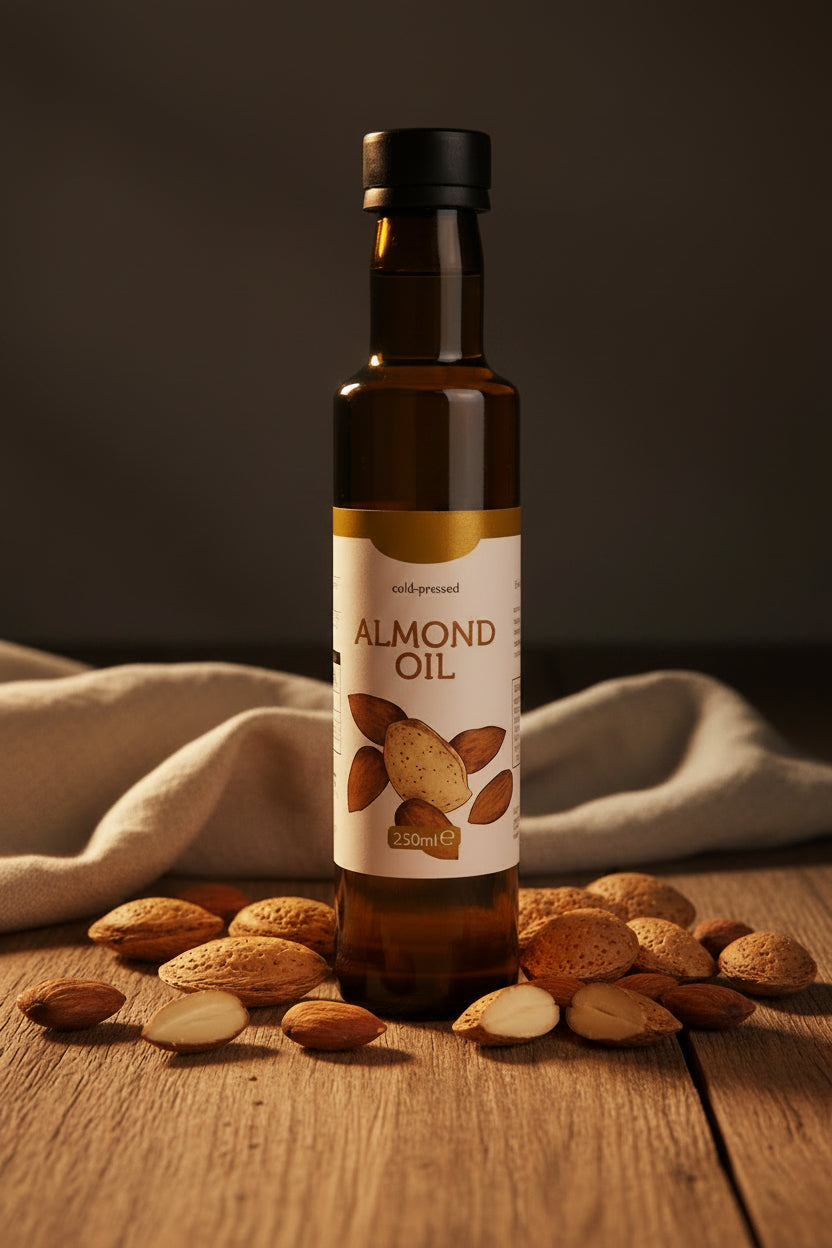 Cold-Pressed Almond Oil (250ml)