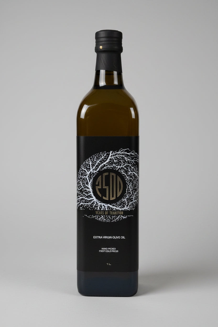 The Gold Organic Extra Virgin Olive Oil - Cold Pressed, 1L
