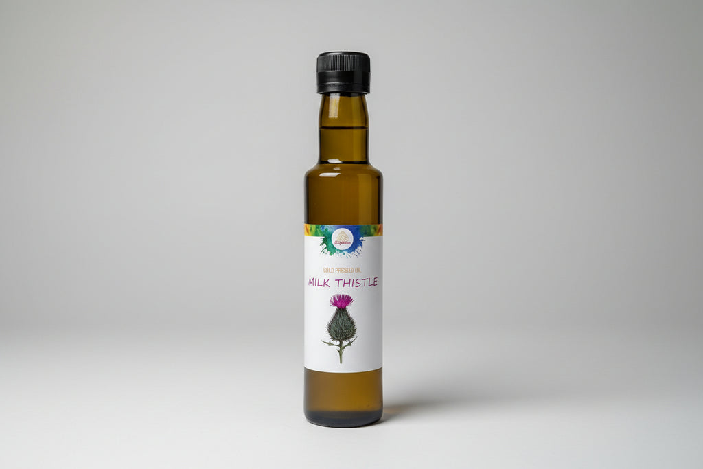Cold-Pressed Milk Thistle Oil – Pure & Natural, 250ml
