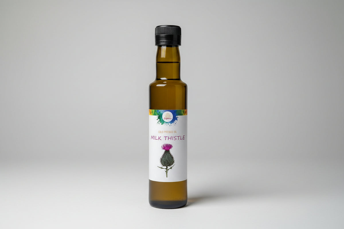 Cold-Pressed Milk Thistle Oil – Pure & Natural, 250ml