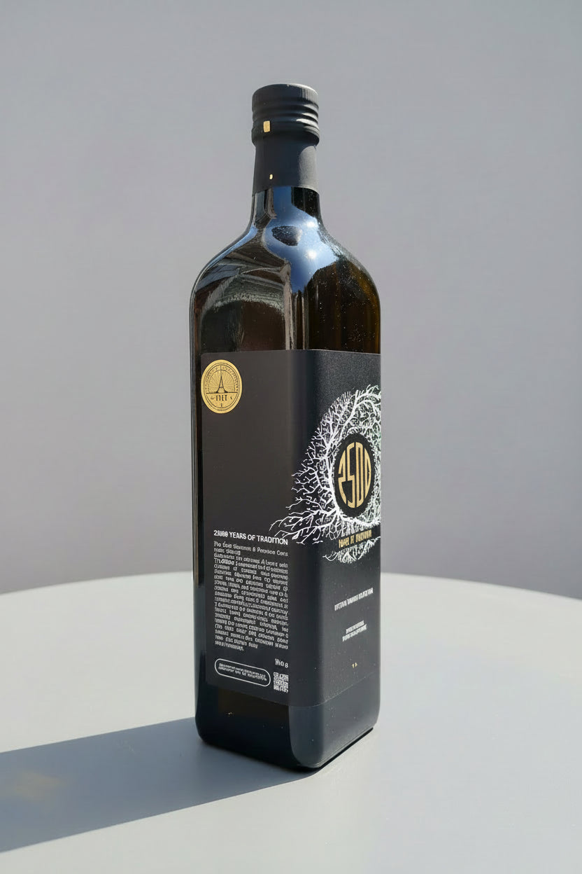 The Gold Organic Extra Virgin Olive Oil - Cold Pressed, 1L
